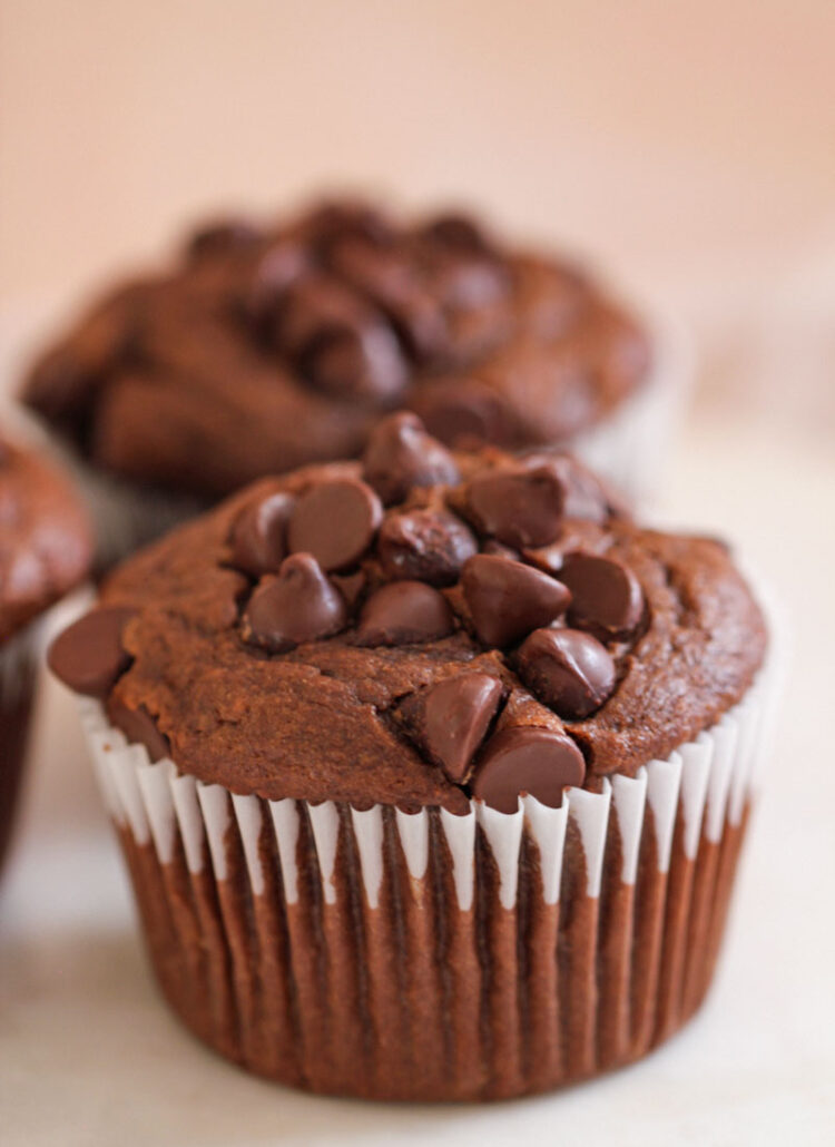 Chocolate Banana Muffins